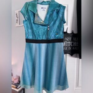 Stylish Teal Kids Dress with Unique Design